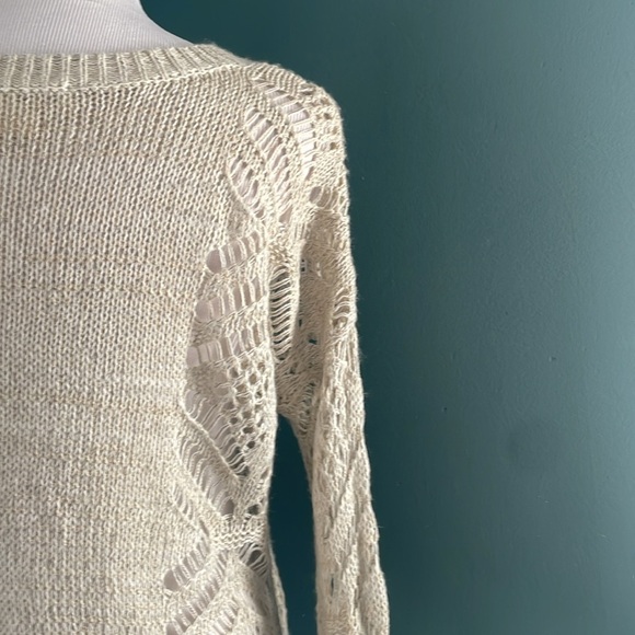 Staring at stars Cream Sweater from anthropology - Picture 8 of 8